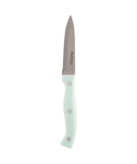MALLONY Нож с пластиковой рукояткой MENTOLO для овощей 9 см. 103512-SK