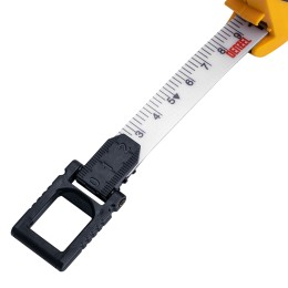 Denzel Рулетка геодезическая 50 м х 15 мм, закрытый корпус, фиберглассовая лента 31292