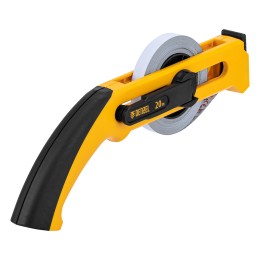 Denzel Рулетка геодезическая 20 м х 13 мм, открытый корпус, металлическая лента 31490