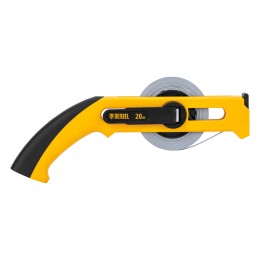 Denzel Рулетка геодезическая 20 м х 13 мм, открытый корпус, металлическая лента 31490