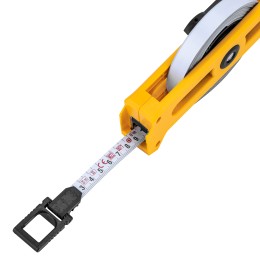 Denzel Рулетка геодезическая 20 м х 13 мм, открытый корпус, металлическая лента 31490