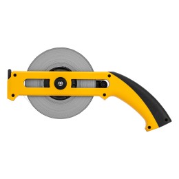 Denzel Рулетка геодезическая 50 м х 13 мм, открытый корпус, металлическая лента 31492