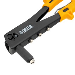 Denzel Заклепочник ручной, 255 мм, заклепки 2,4-3,2-4,0-4,8 мм 40440