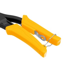 Denzel Заклепочник ручной, 255 мм, литой, усиленный, заклепки 2,4-3,2-4,0-4,8 мм 40441