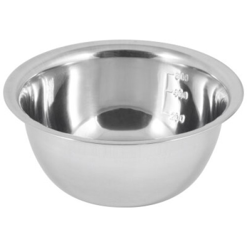 Миска Bowl-Roll-16, объем 800 мл, из нерж стали, зеркальная полировка, диа 16 см. 003276-SK