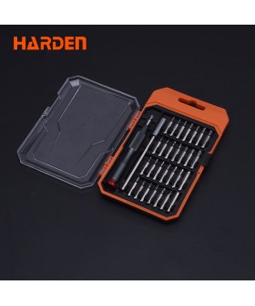 HARDEN Набор часовых бит с держателем 31пр. 550131
