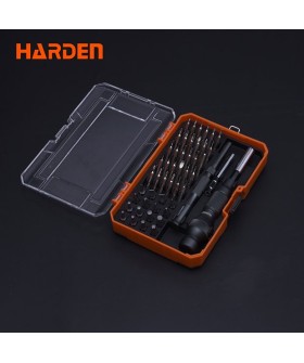 HARDEN Набор часовых бит с держателем 50пр. 550150