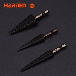 HARDEN Сверло по металлу ступенчатое HSS 4-20мм 614120