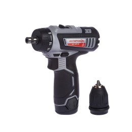 ИНТЕРСКОЛ Дрель-шуруповерт со съемным патроном ДА-12ЭР-02 КОМБИ