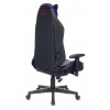 Кресло игровое Бюрократ Zombie HERO JOKER PRO черный/фиолетовый искусственная кожа с подголов. крестовина пластик 1535351
