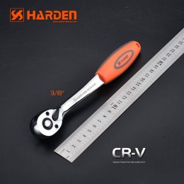 HARDEN Профессиональная рукоятка(дуга) с трещоткой 3/8 9,4мм 535404