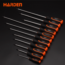 HARDEN Отвертка крестовая с мягкой ручкой PH2x38мм 550281