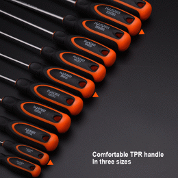 HARDEN Отвертка крестовая с мягкой ручкой PH2x38мм 550281