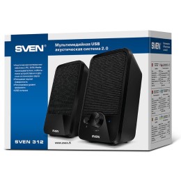 SVEN Акустика 312 USB черный