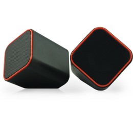 SMARTBUY Акустика компьютерная SBA-2590 CUTE 6Вт/USB черн/оранж