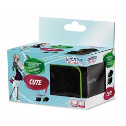 SMARTBUY Акустика компьютерная SBA-2580 CUTE 6Вт/USB черн/зел