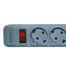 Centek Сетевой фильтр СТ-8900-5-1,8 Gray (серый)
