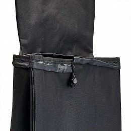 DELTAТележка багажная ручная 25 кг DT-20 черная с красным