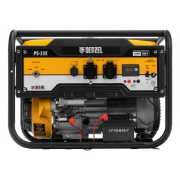 Denzel Генератор бензиновый PS-33E электростартер 94537