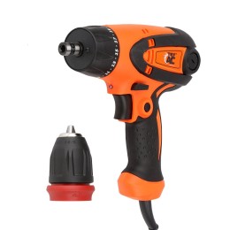 ТехАС Шуруповерт сетевой 550 Вт ТА-01-108 DFR (быстросъемный патрон)