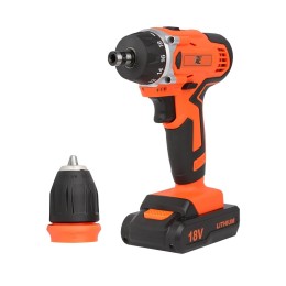 ТехАс Шуруповерт аккумуляторный ТА-01-169 DFR (быстросъемный патрон)