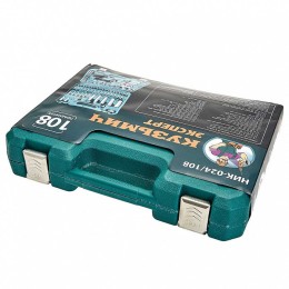 КУЗЬМИЧ ЭКСПЕРТ Набор инструментов 108 предметов в кейсе НИК-024/108