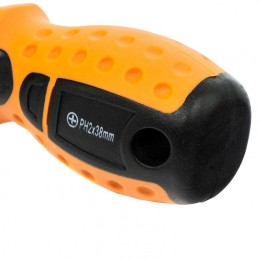 SPARTA Отвертка Point PH2 х 38 мм, CrV, 2-х компонентная рукоятка 11772