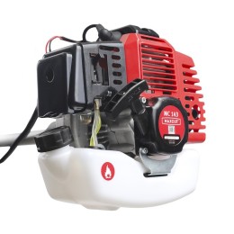 MAXCUT Бензотриммер MC 143 (1+1), 42.7сс, 2.5 л.с, жесткий вал, катушка+3 лоп.нож, ранцевый ремень