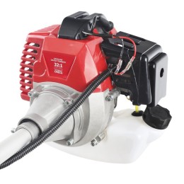 MAXCUT Бензотриммер MC 143 (1+1), 42.7сс, 2.5 л.с, жесткий вал, катушка+3 лоп.нож, ранцевый ремень