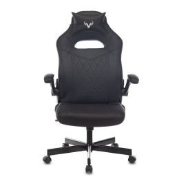 Бюрократ Кресло игровое Zombie VIKING 6 KNIGHT черный Diamond 600 искусственная кожа с подголов. крестовина металл 1508130