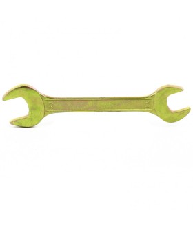 СИБРТЕХ Ключ рожковый, 30 х 32 мм, желтый цинк. 14315
