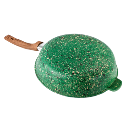 ГОРНИЦА Сковорода 280/70 мм, несъемная ручка, без крышки, серия Discover Forest с2851дф