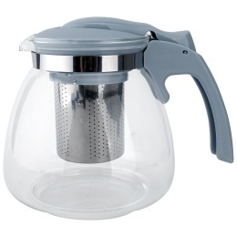 MALLONY Чайник заварочный MENTOLO, объем 1,1 л, из жаропрочного стекла с фильтром из нерж стали 009354