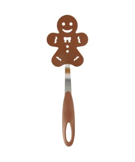 MALLONY Лопатка для блинов PT-Gingerbread 27х9.3 см декоративная Пряничный человечек