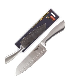 MALLONY Нож сантоку MAESTRO MAL-01M цельнометаллический 18 см 920231