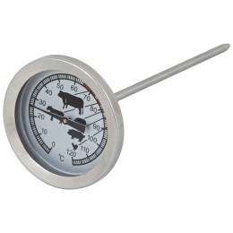 MALLONY Термометр кулинарный для запекания мяса со щупом иглой 14 см 003540