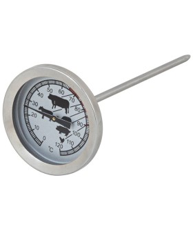 MALLONY Термометр кулинарный для запекания мяса со щупом иглой 14 см 003540