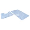 Набор ковриков для ванной Shahintex FREE STAYE голубой 60*100+60*50 00-00004643