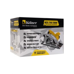 KOLNER Пила дисковая электрическая KCS 210/2000