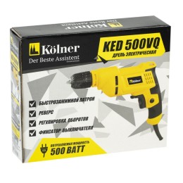 KOLNER Дрель электрическая KED 500VQ