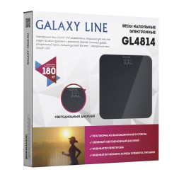 GALAXY Весы напольные электронные GL4814 (черные)