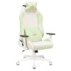 Кресло игровое Бюрократ Zombie EPIC PRO Edition белый/зеленый