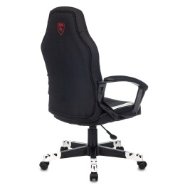 Бюрократ Кресло игровое Zombie 10 черный/белый 1584181