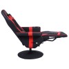 Кресло игровое Cactus CS-CHR-GS200BLR черный/красный сиденье черный/красный эко.кожа