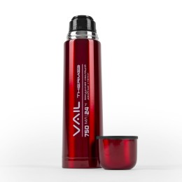 VAIL Термос 0,75л VL-7004 красный
