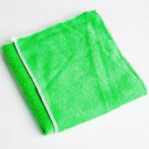 Набор из 2-х чистящих салфеток для автомобиля из микрофибры MAGIC PRICE 14МР-026/1 зеленый