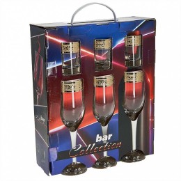 ДЕКОСТЕК Подарочный набор 12 предметов (Твист) гравировка, напыление металлом 12082-ГНМ