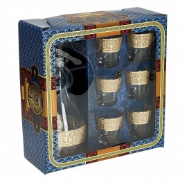 ДЕКОСТЕК Набор для вина 7 предметов (Диадема) 1231-ГНМ