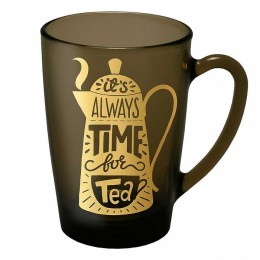 ДЕКОСТЕК Кружка 300 мл КОФЕ/ЧАЙ 50073