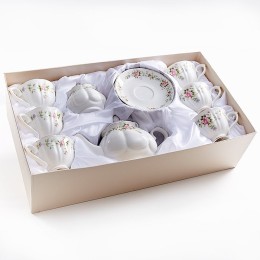 BEATRIX Набор чайный 14 предметов МН065P/14 Розмари в подарочной коробке